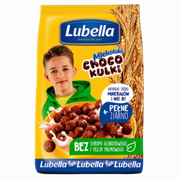 LUBELLA PŁATKI KULKI CZEKOLADOWE   250G