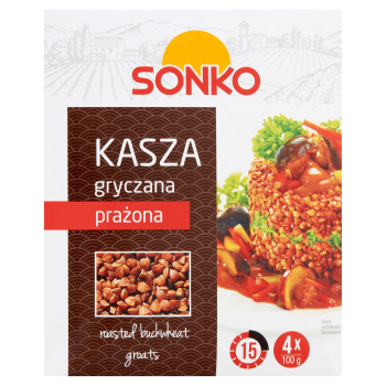 Kasza gryczana paczkowana Risana 0,4 kg