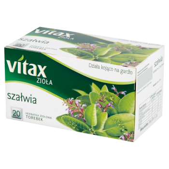 VITAX HERBATA SZAŁWIA 20 TOREBEK
