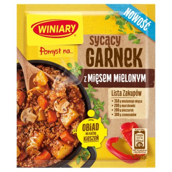 WINIARY POMYSŁ NA ZAPIEKANKĘ Z KIEŁBASĄ CEBULĄ 41G