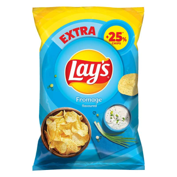 LAY'S CHIPS FROMAGE   +25%   163G