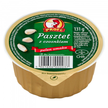 PROFI PASZTET Z CZOSNKIEM FOREMKA 131G