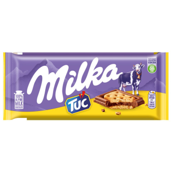 MILKA CZEKOLADA  SŁONE CIASTKO TUC     87G