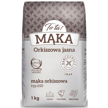 TO TA MĄKA ORKISZOWA 1KG