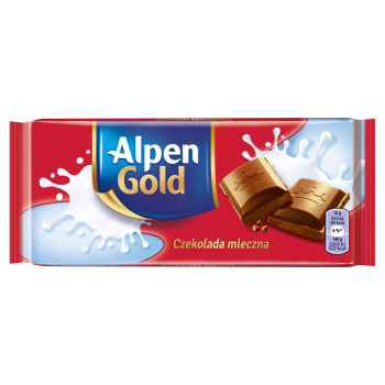 Czekolada mleczna Alpen Gold 80 g