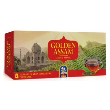 GOLDEN ASSAM HERBATA 25 TOREBEK      50G