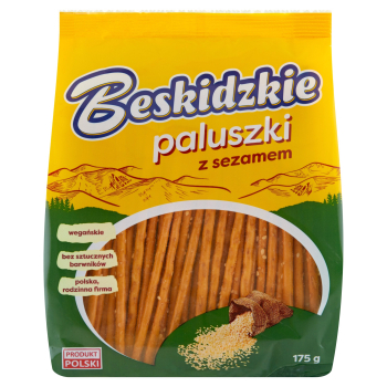 Paluszki Aksam Beskidzkie z sezamem 175 g