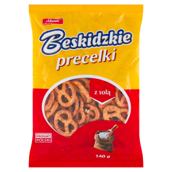 Aksam Beskidzkie Precelki z solą 140 g