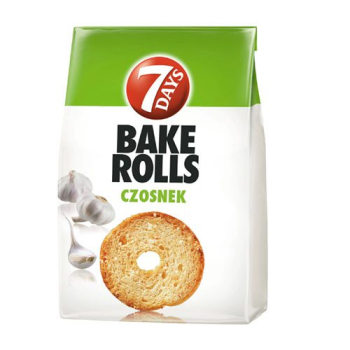 BAKE ROLLS CZOSNEK         150G