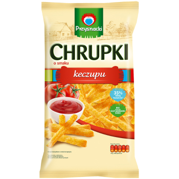 CHRUPKI PRZYSNACKI KETCHUP 120G