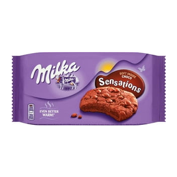 MILKA CIASTKA SENSATIONS SOFT CHOCO 156G
