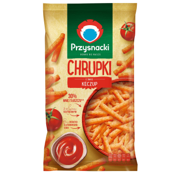 CHRUPKI PRZYSNACKI KETCHUP 120G