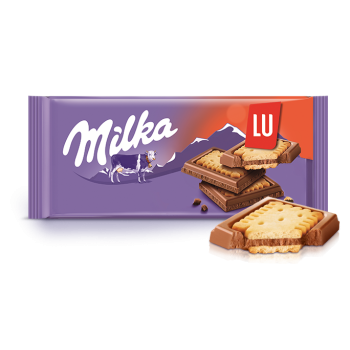 MILKA CZEKOLADA  SŁODKIE CIASTKO LU    87G