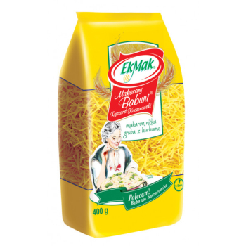 EKOMAK MAKARON NITKA GRUBA 400G