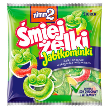 CUKIERKI ŚMIEJ ŻELKI NIMM2 90G JABŁKOMINKI