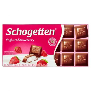 SCHOGETTEN CZEKOLADA TRUSKAWKA 100G