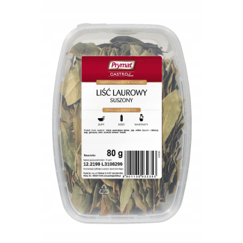 PRYMAT CATERING LIŚĆ LAUROWY SUSZONY   80G