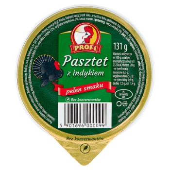 PROFI PASZTET Z INDYKIEM FOREMKA 131G