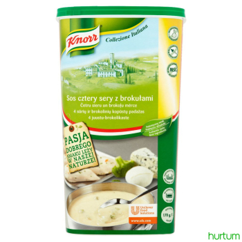 KNORR SOS 4 SERY Z BROKUŁAMI    900G