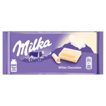 MILKA CZEKOLADA  BIAŁA                100G