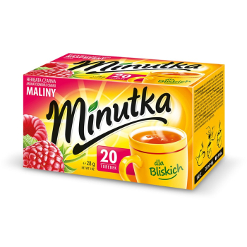 HERBATA MINUTKA EXPRESOWA 20T MALINOWA CONSUMER
