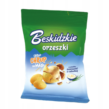 BESKIDZKIE ORZESZKI ŚMIETANA CEBULKA   70G
