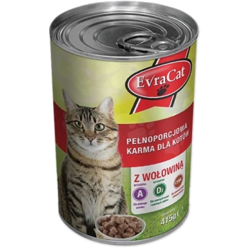 KARMA EVRACAT Z WOŁOWINĄ        415G