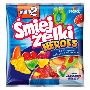 CUKIERKI ŚMIEJ ŻELKI NIMM2 100G HEROES