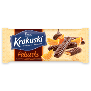 KRAKUSKI CIASTKA PALUSZKI POMARAŃCZOWE 144G