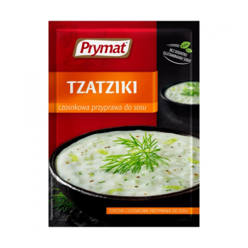 PRYMAT TZATZIKI PIKANTNY SOS CZOSNKOWY 20G