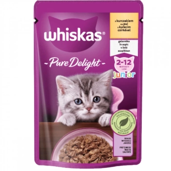 WHISKAS KURCZAK JUNIOR SASZETKA    85G