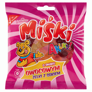 JUTRZENKA CUKIERKI ŻELKI MIŚKI        90G
