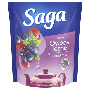 SAGA HERBATA OWOCE LEŚNE 20 TOREBEK