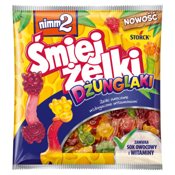 CUKIERKI ŚMIEJ ŻELKI NIMM2 90G DŻUNGLAKI