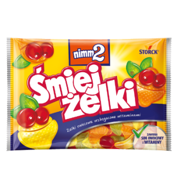 CUKIERKI ŚMIEJ ŻELKI NIMM2 100G OWOCOWE