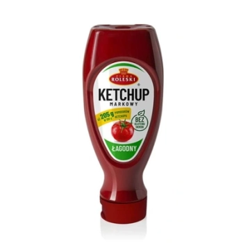 ROLESKI KETCHUP ŁAGODNY            450G