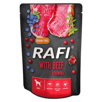 RAFI SASZETKA  WOŁOWINA   PIES 300G