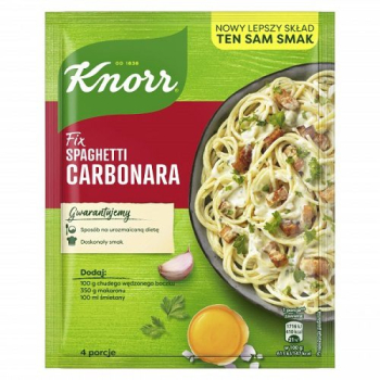 KNORR FIX DO SPAGHETTI CARBONARA      38G