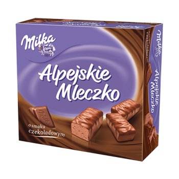 MILKA ALPEJSKIE MLECZKO CZEKOLADA 330G
