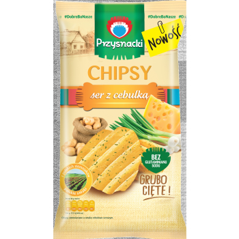 CHIPSY PRZYSNACKI SER-CEBULA 135G