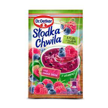 DR OETKER KISIEL SŁODKA CHWILA OWOCE LEŚNE 31,5G