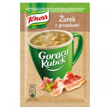 KNORR GORĄCY KUBEK ŻUREK Z GRZANKAMI 17G