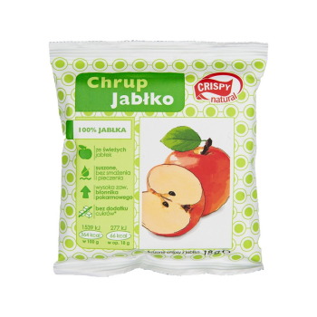 CRISPY JABŁKO PLASTERKI     18G