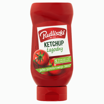 PUDLISZKI KETCHUP ŁAGODNY 480G
