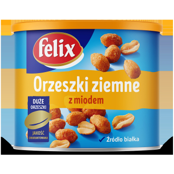 ORZESZKI FELIX PUSZKA Z MIODEM 140G