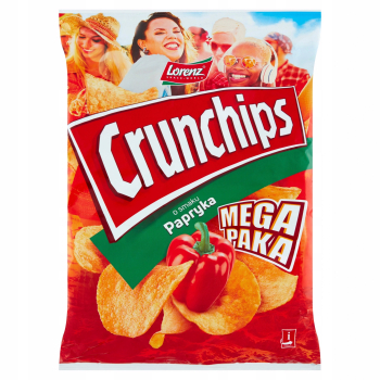 Crunchips Chipsy ziemniaczane o smaku papryka 200
