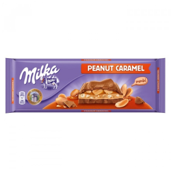 MILKA CZEKOLADA DUŻA PEANUT CARMEL    276G