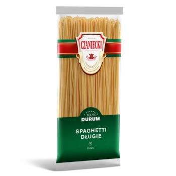 CZANIECKI MAKARON SPAGHETTI DŁUGIE   400G