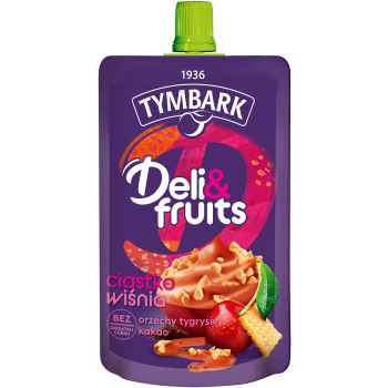 TYMBARK MUS DELI & FRUITS WIŚNIA ORZECHY KAKAO 10x170G