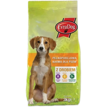 KARMA EVRADOG SUCHA Z DROBIEM     3KG